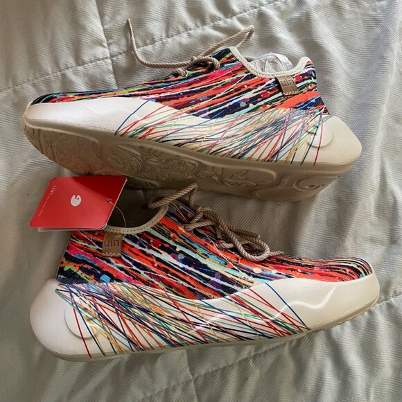 NEW NIB UIN Footwear Slip On Fashion Sneakers Lightweight Size 6.5 Festival $160 - Picture 10 of 15